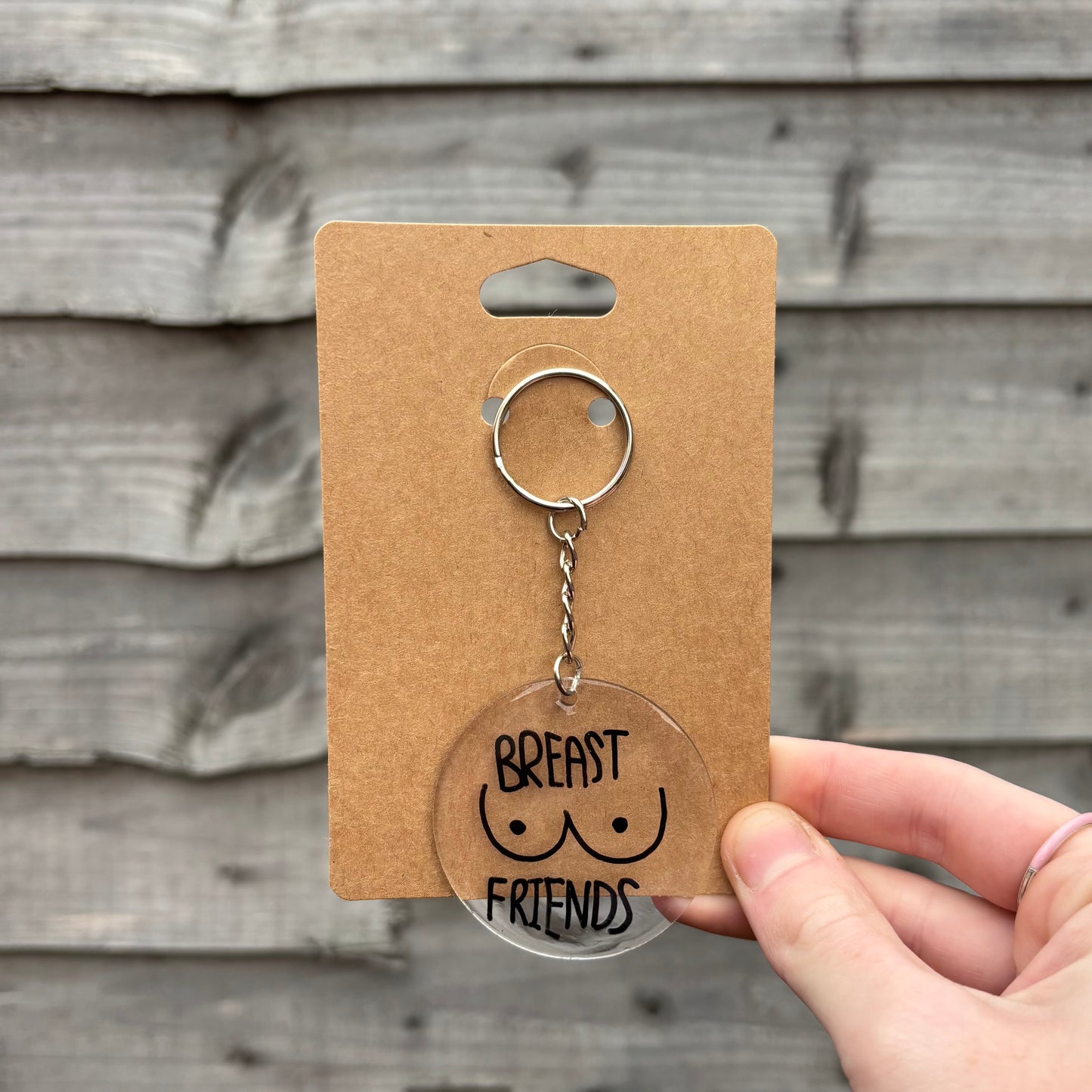 Breast Friend Keyring