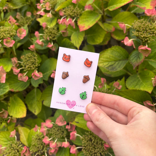Autumn Stud Earrings