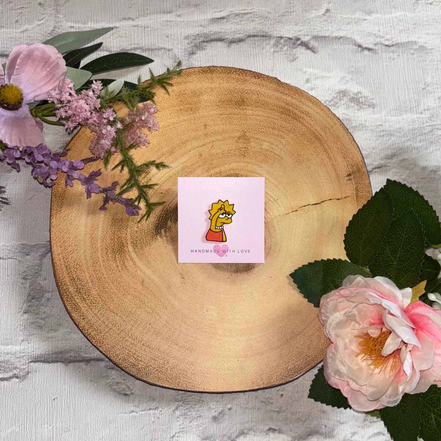 Lisa Simpson Pin Badge