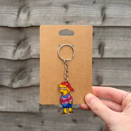 Lisa Simpson Keyring