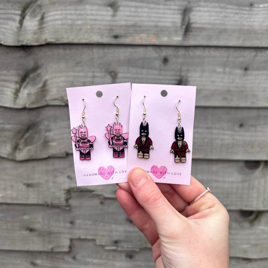 Lego Batman Earrings