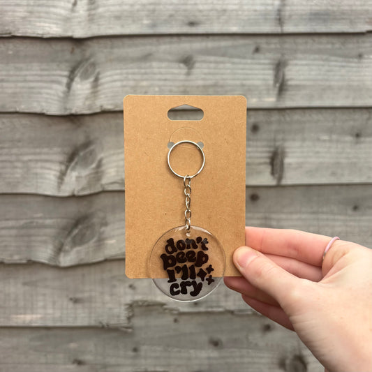 Don’t Beep I’ll Cry Keying