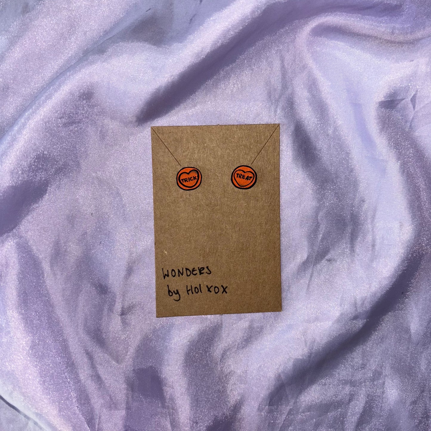Trick Or Treat Stud Earrings