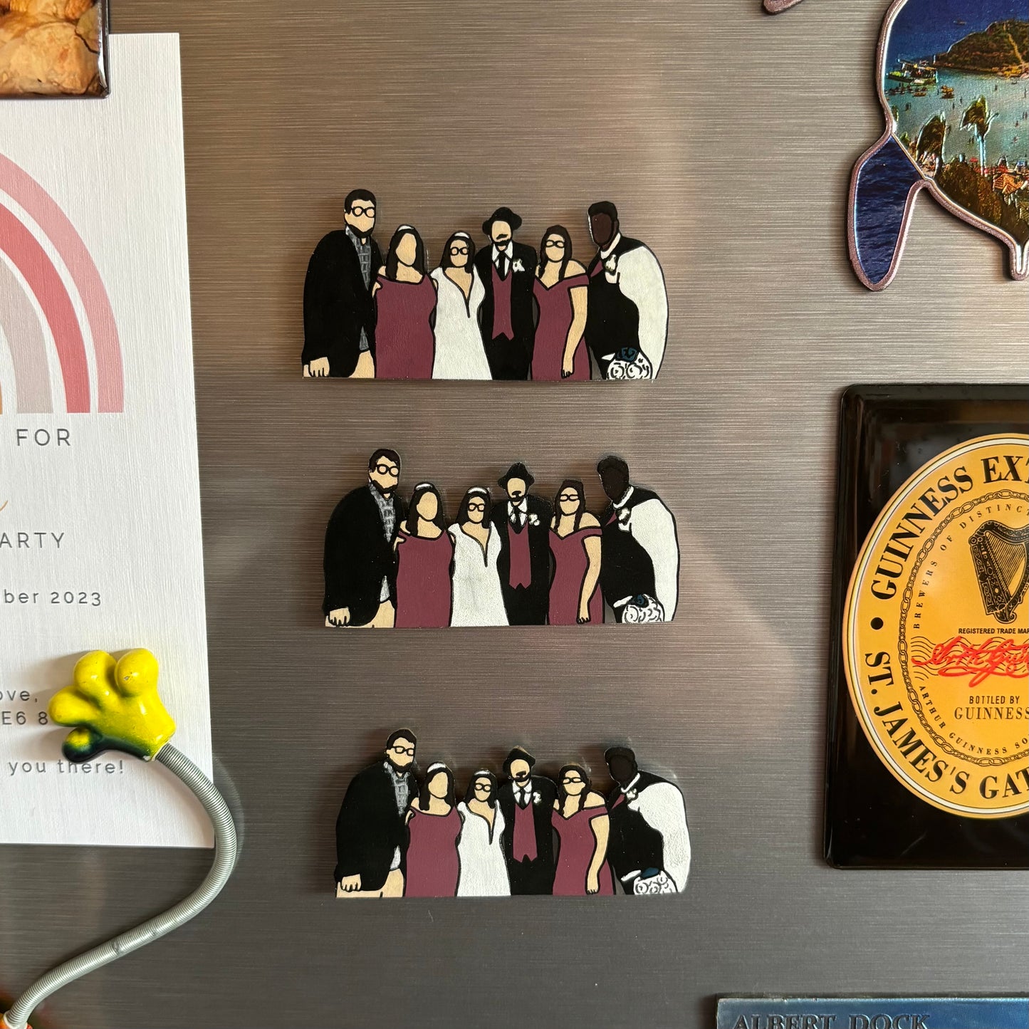 Custom Portrait Magnet
