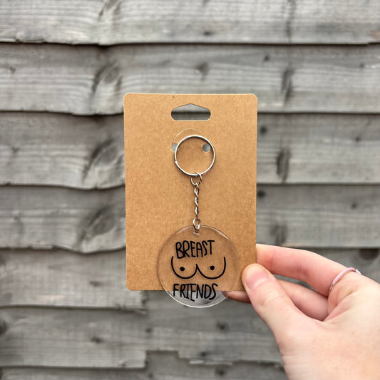 Breast Friend Keyring