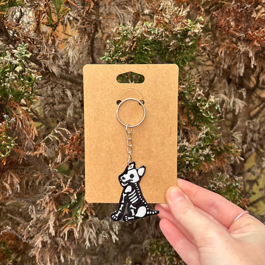Animal Skeleton Keyrings