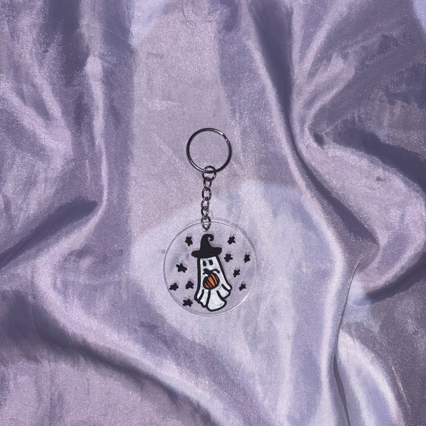 Spooky Ghost Keyrings