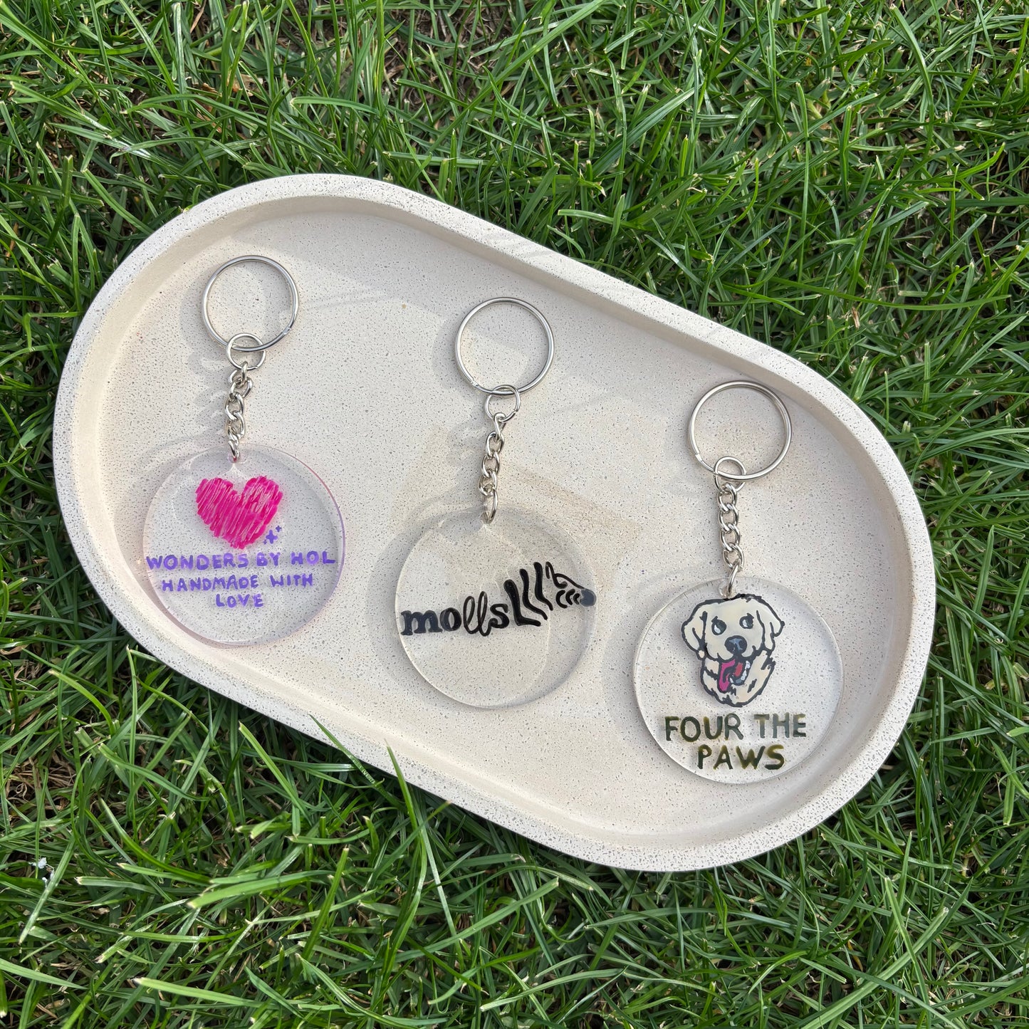 Business/Company Logo Keyring