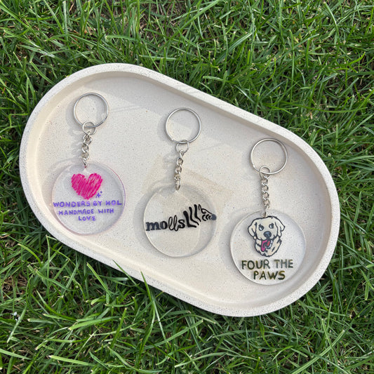 Business/Company Logo Keyring