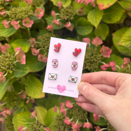 Valentines Studs