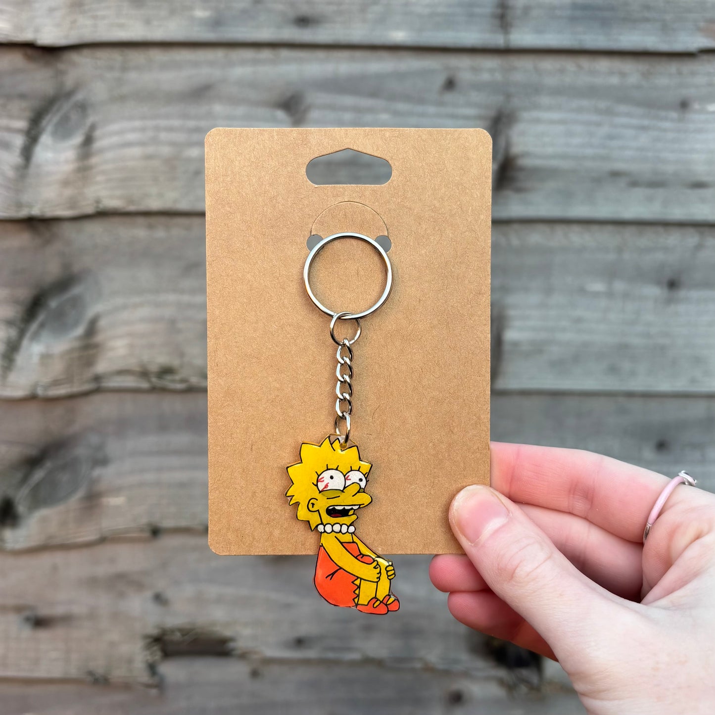 Mental Breakdown Lisa Simpson Keyring