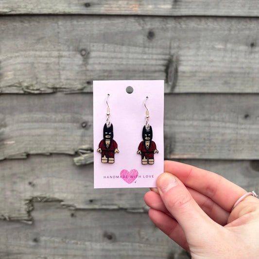 Lego Batman Earrings