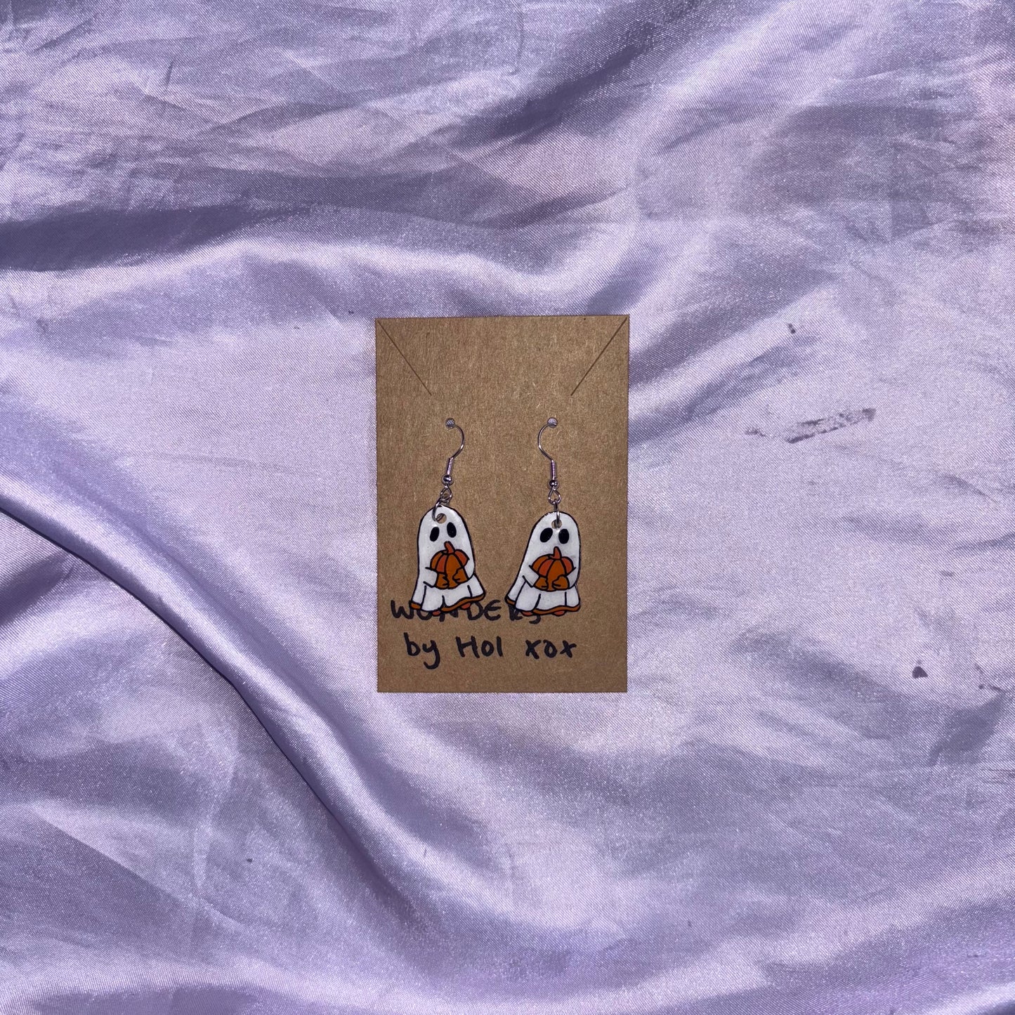 Fall Ghost Earrings