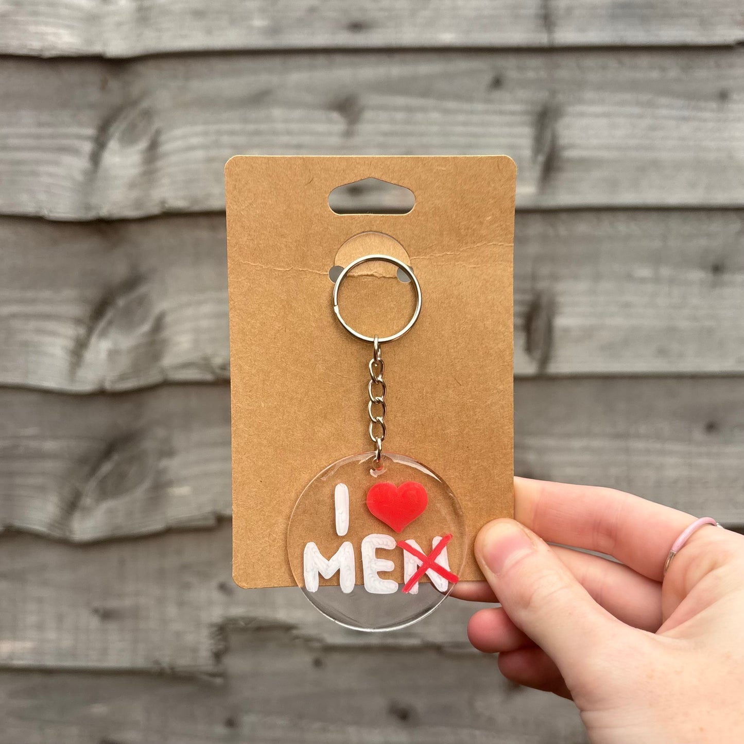 I <3 Me Keyring