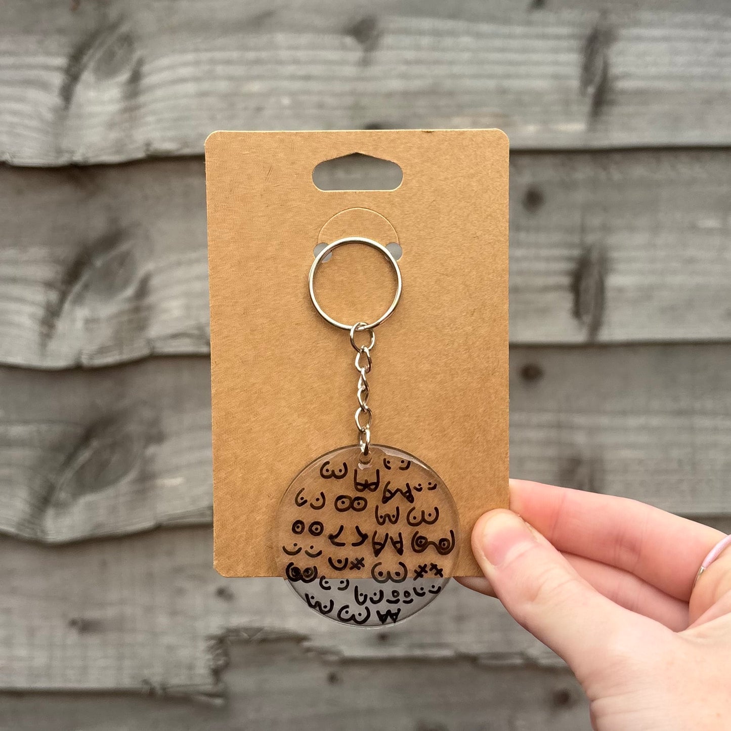 Boobie Keyring