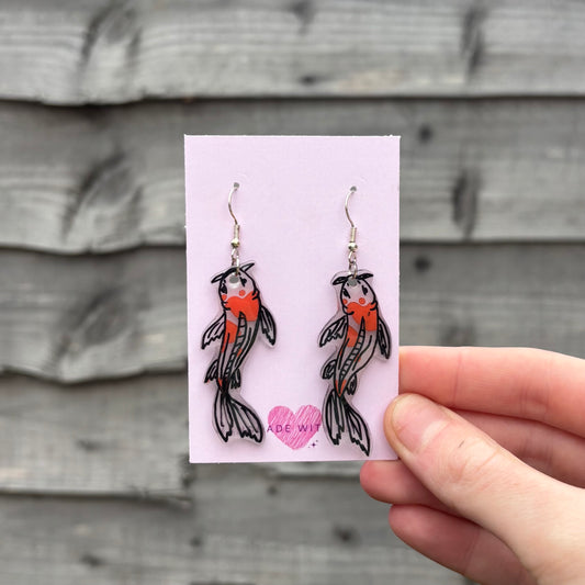 Koi Fish Earrings
