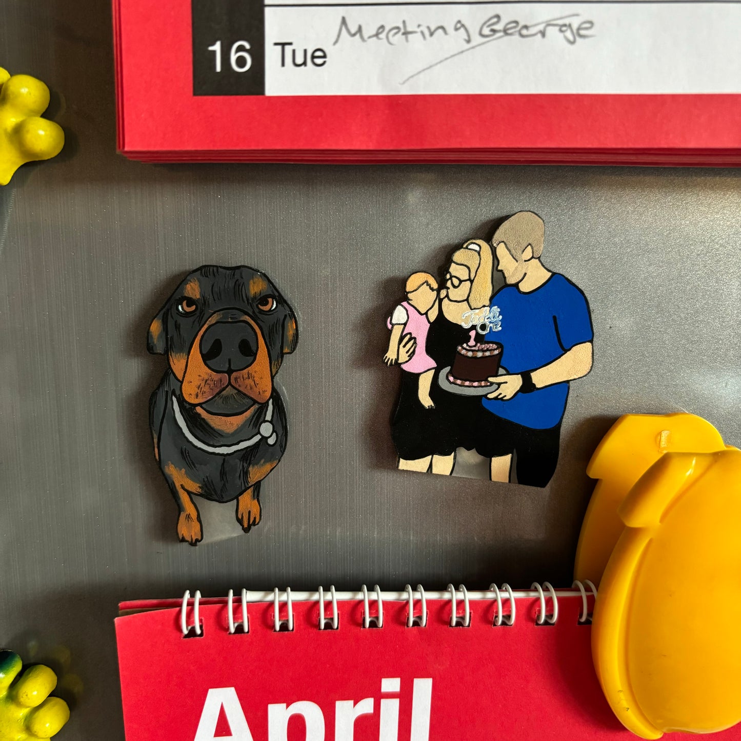 Custom Portrait Magnet
