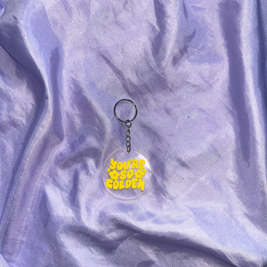 You’re So Golden Harry Styles Keyring