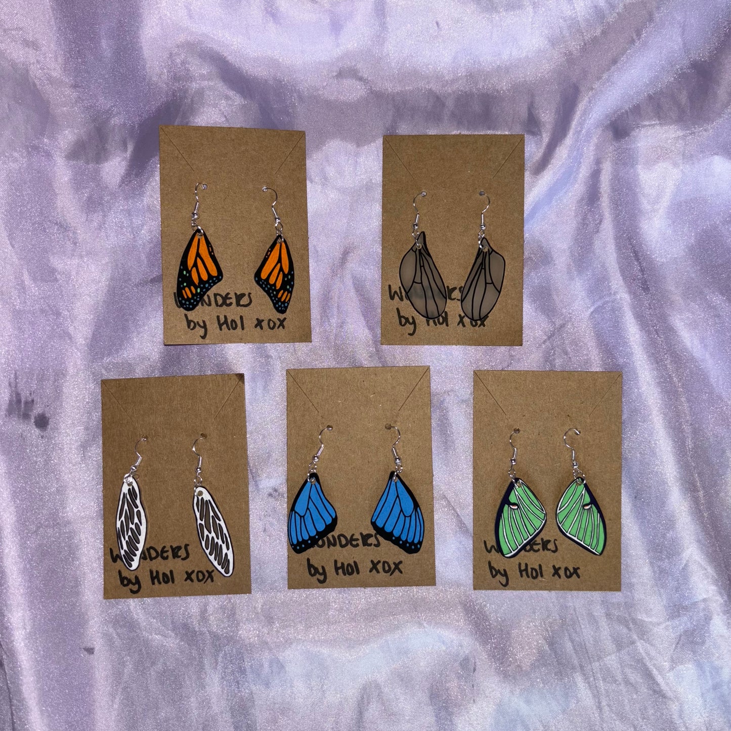 Insect Wing Earrings