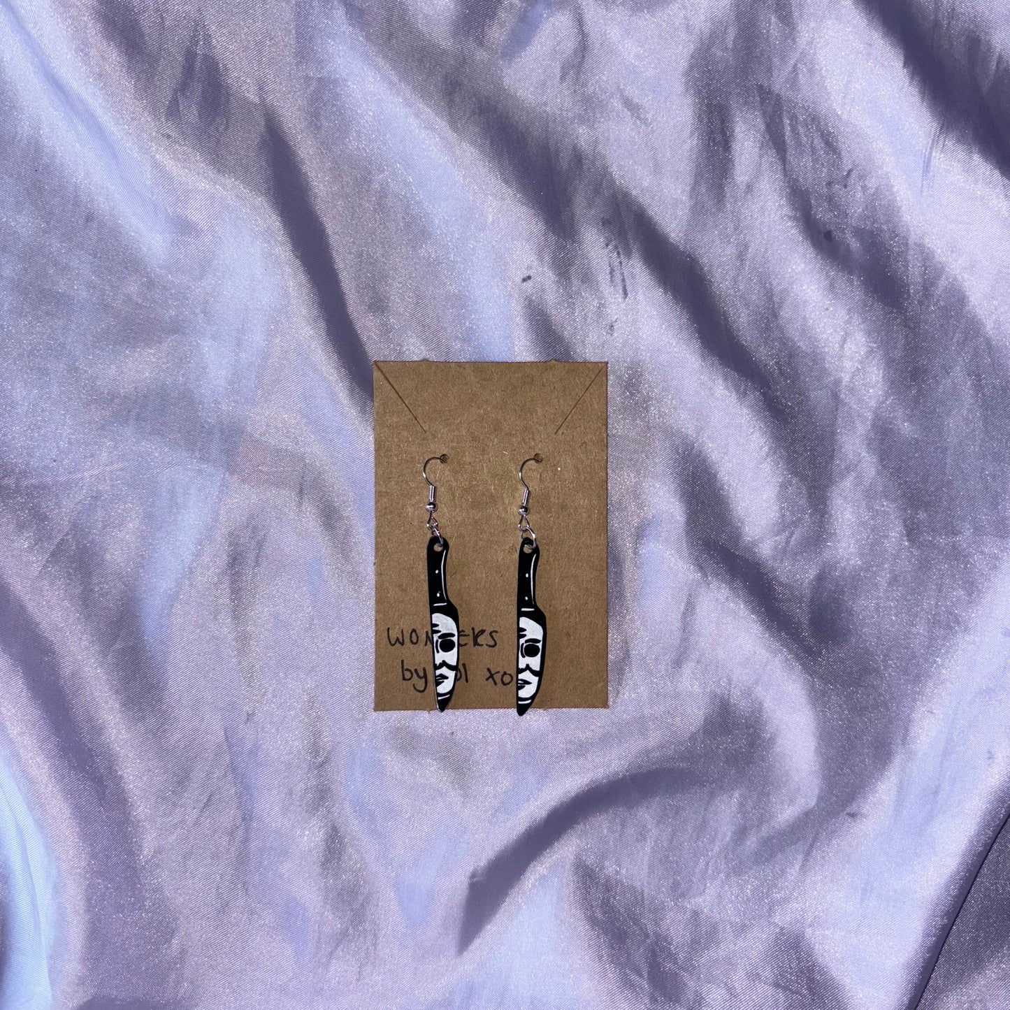 Horror Movie Knife Earrings