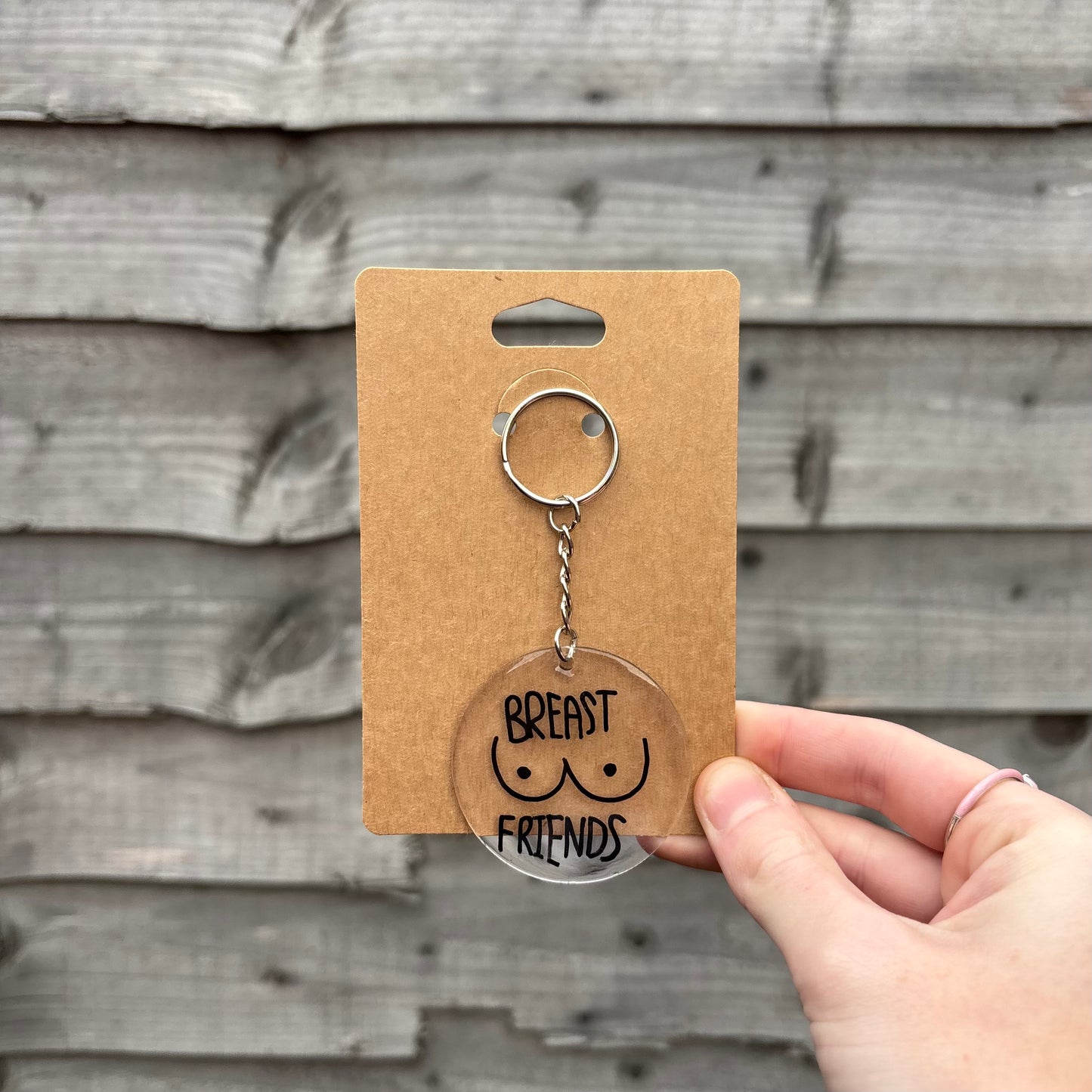 Breast Friend Keyring