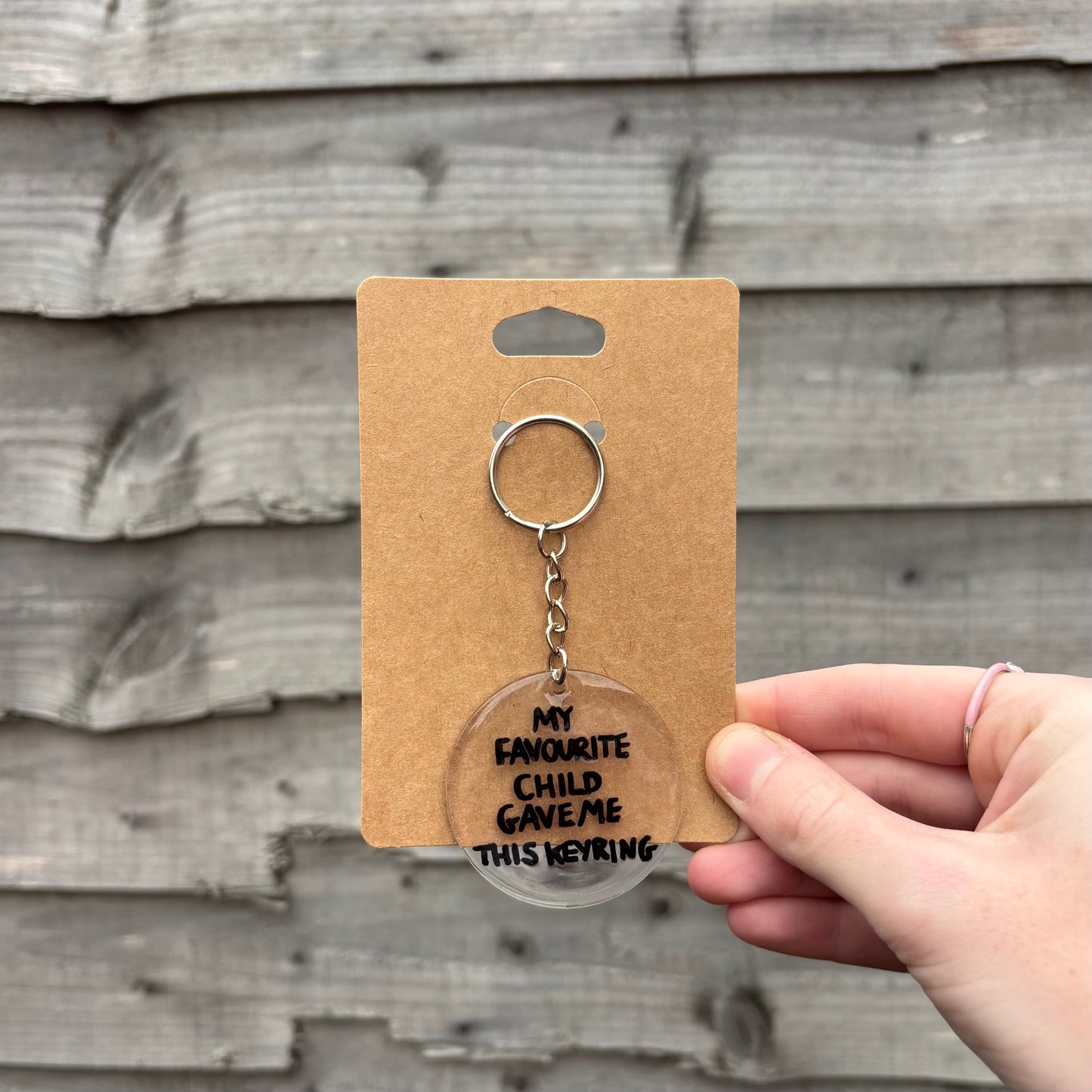 My Favourite Child Gave Me This Keyring