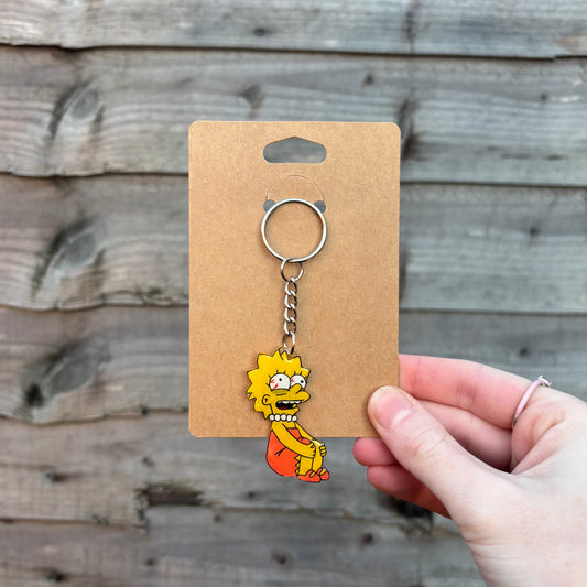 Mental Breakdown Lisa Simpson Keyring