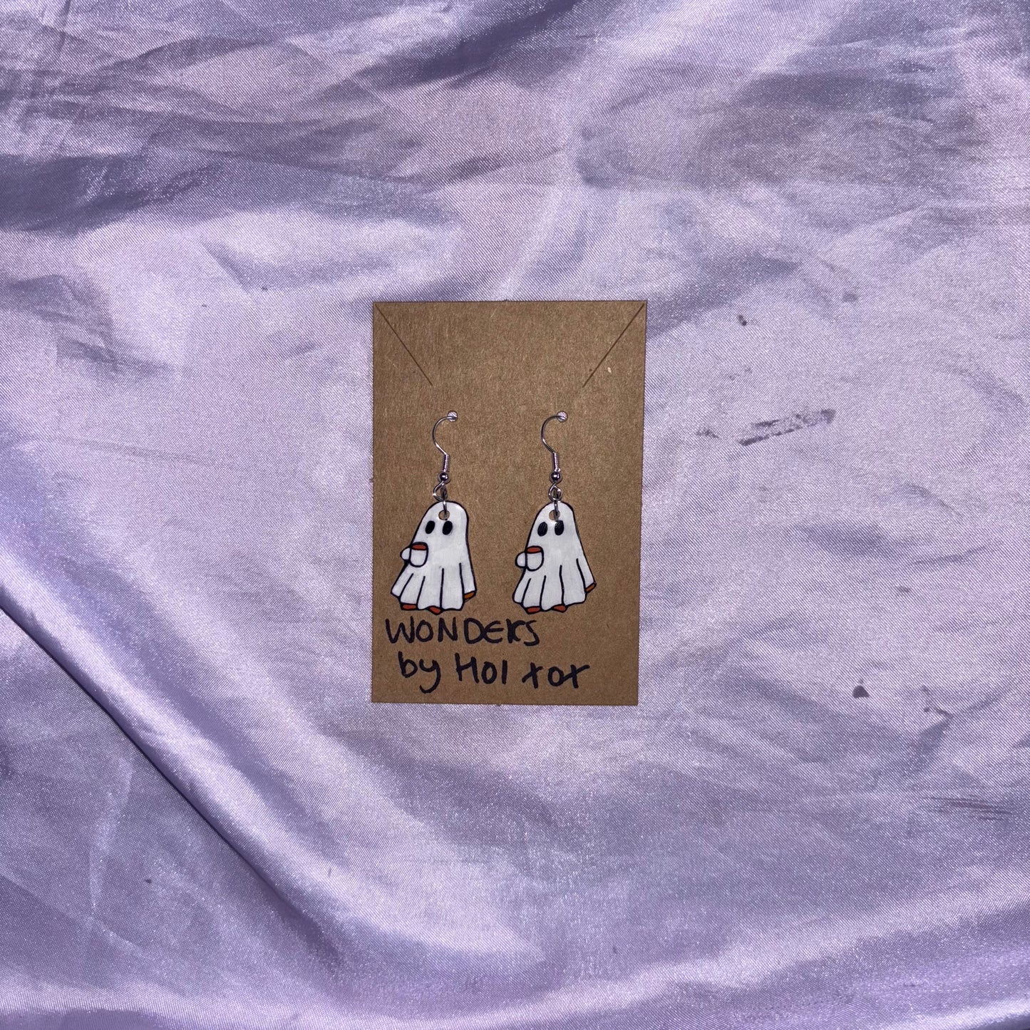 Fall Ghost Earrings