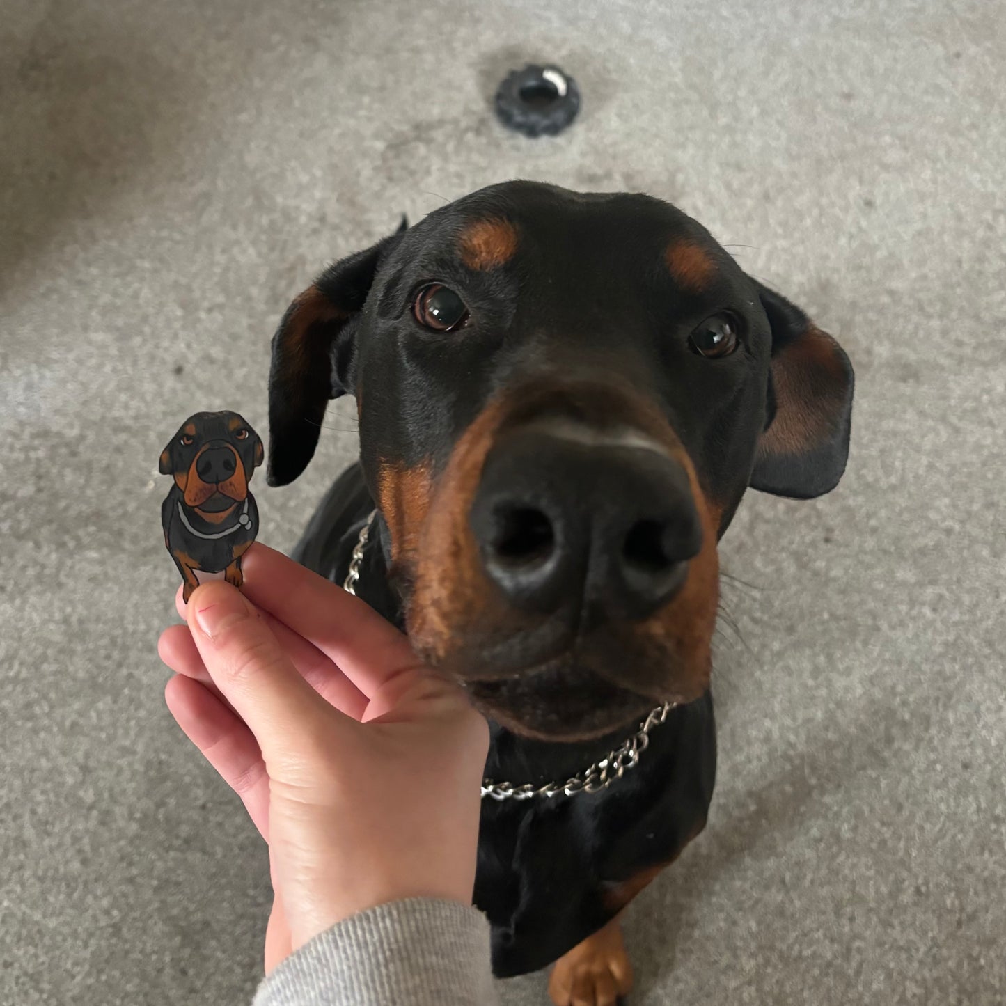 Custom Portrait Magnet