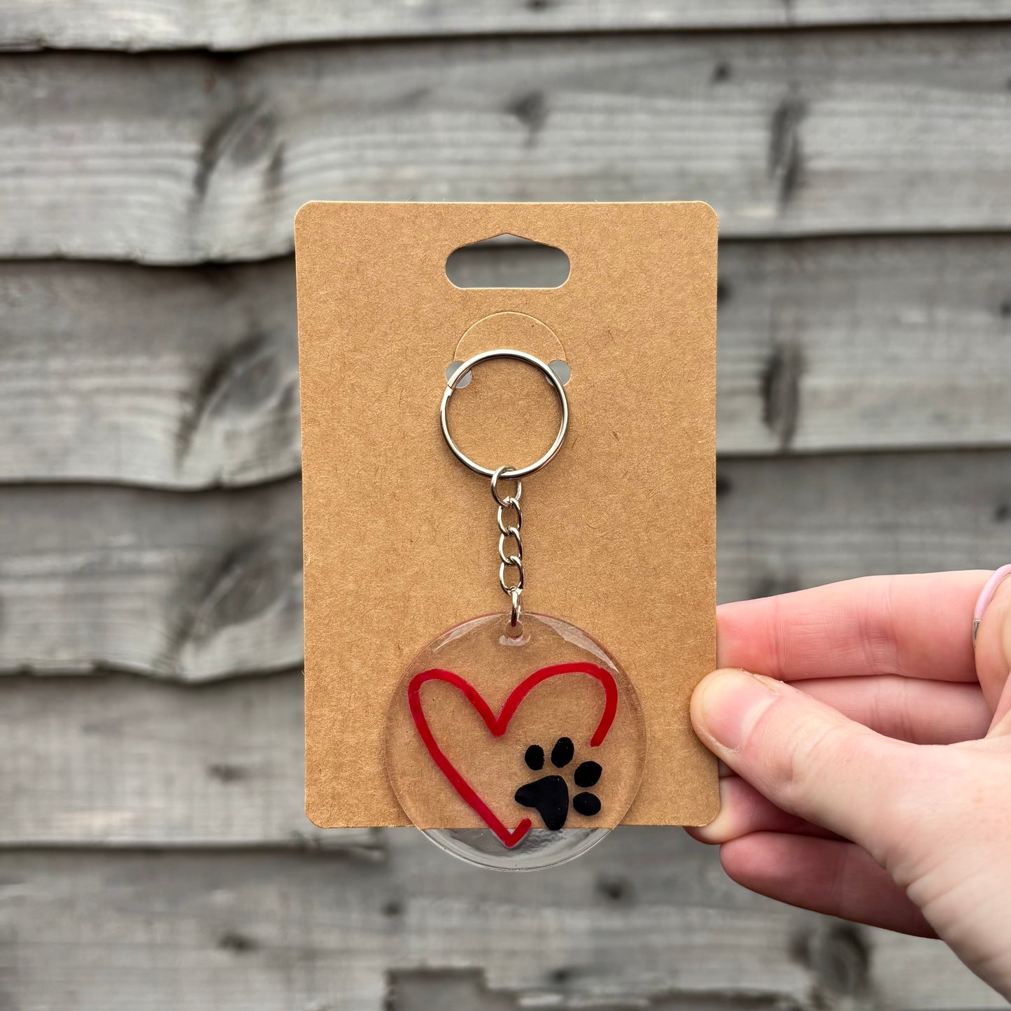 Dog Lover Keyring