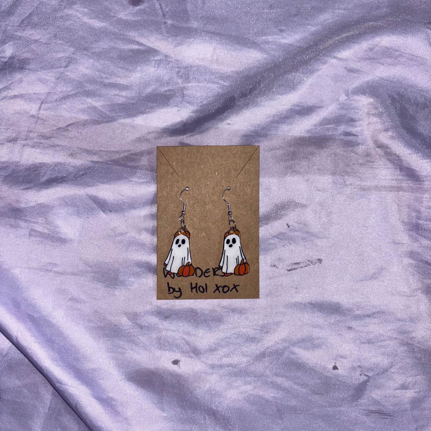 Fall Ghost Earrings