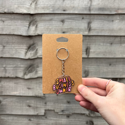 Small Business Owner Keyring
