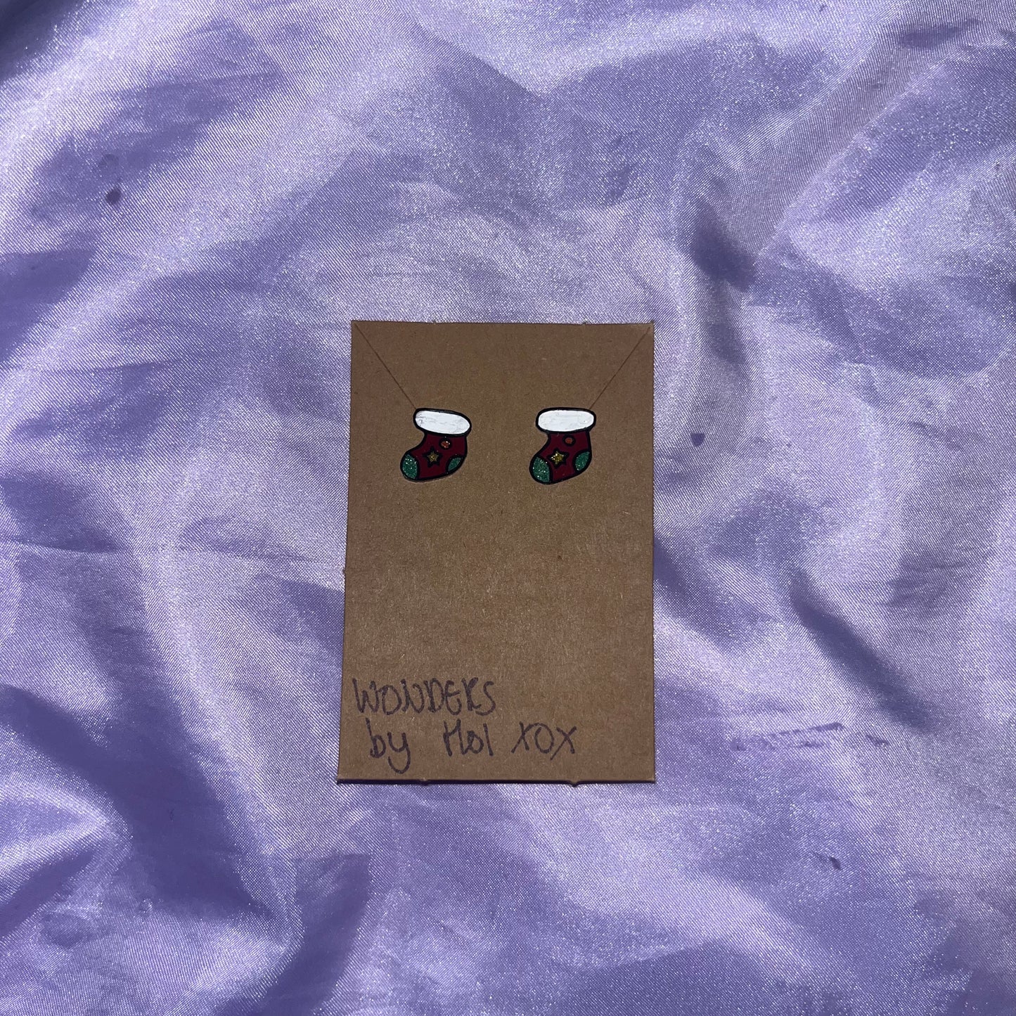 Christmas Stud Earrings (sparkly edition)