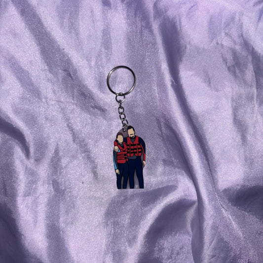 Custom Portrait Keyring