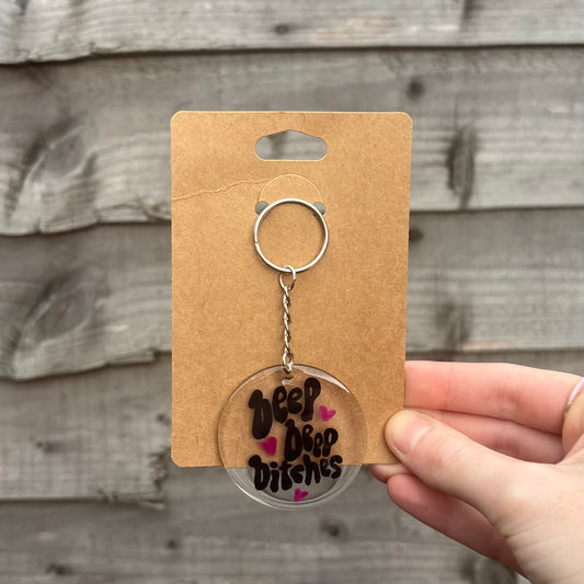 Beep Beep Bitches Keyring