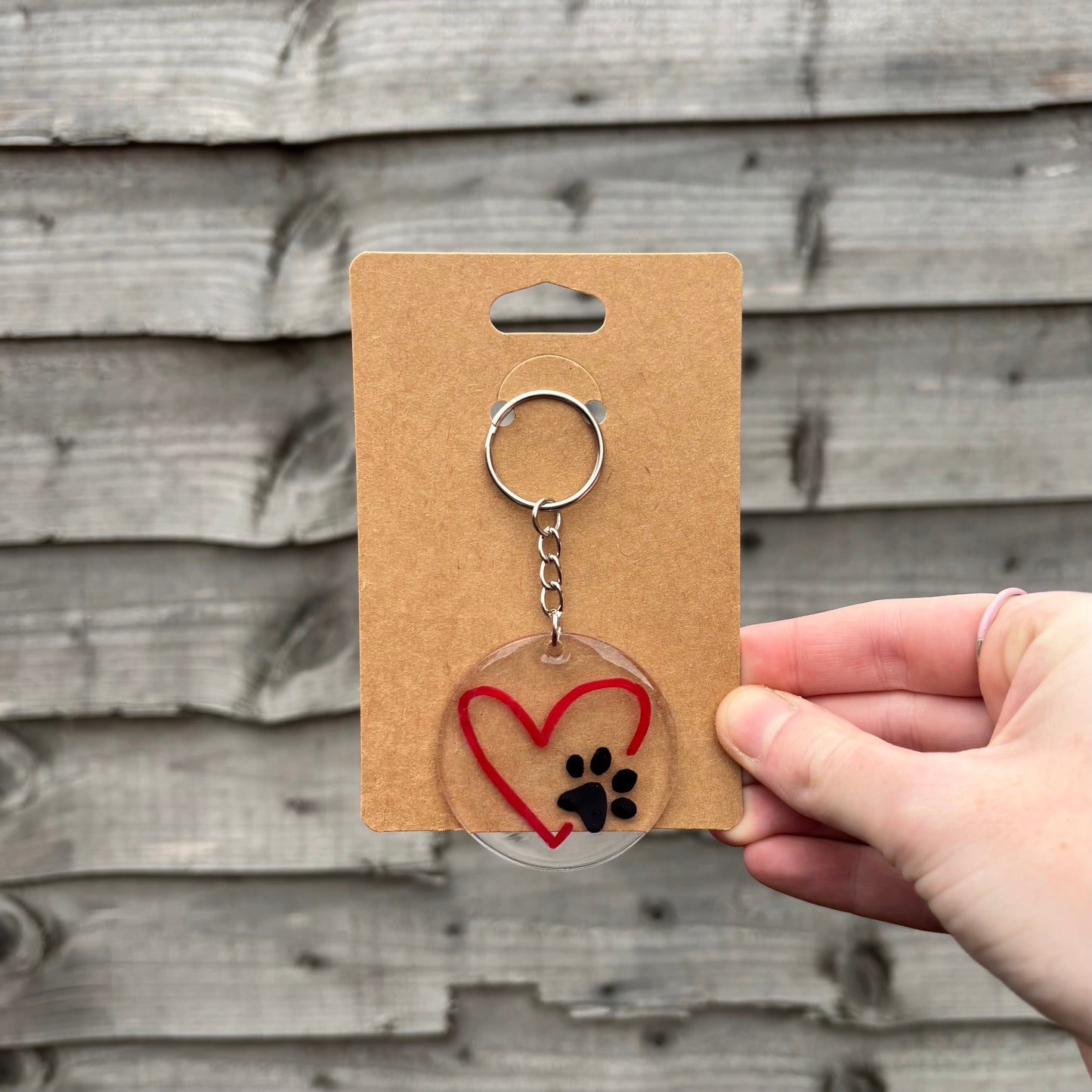 Dog Lover Keyring