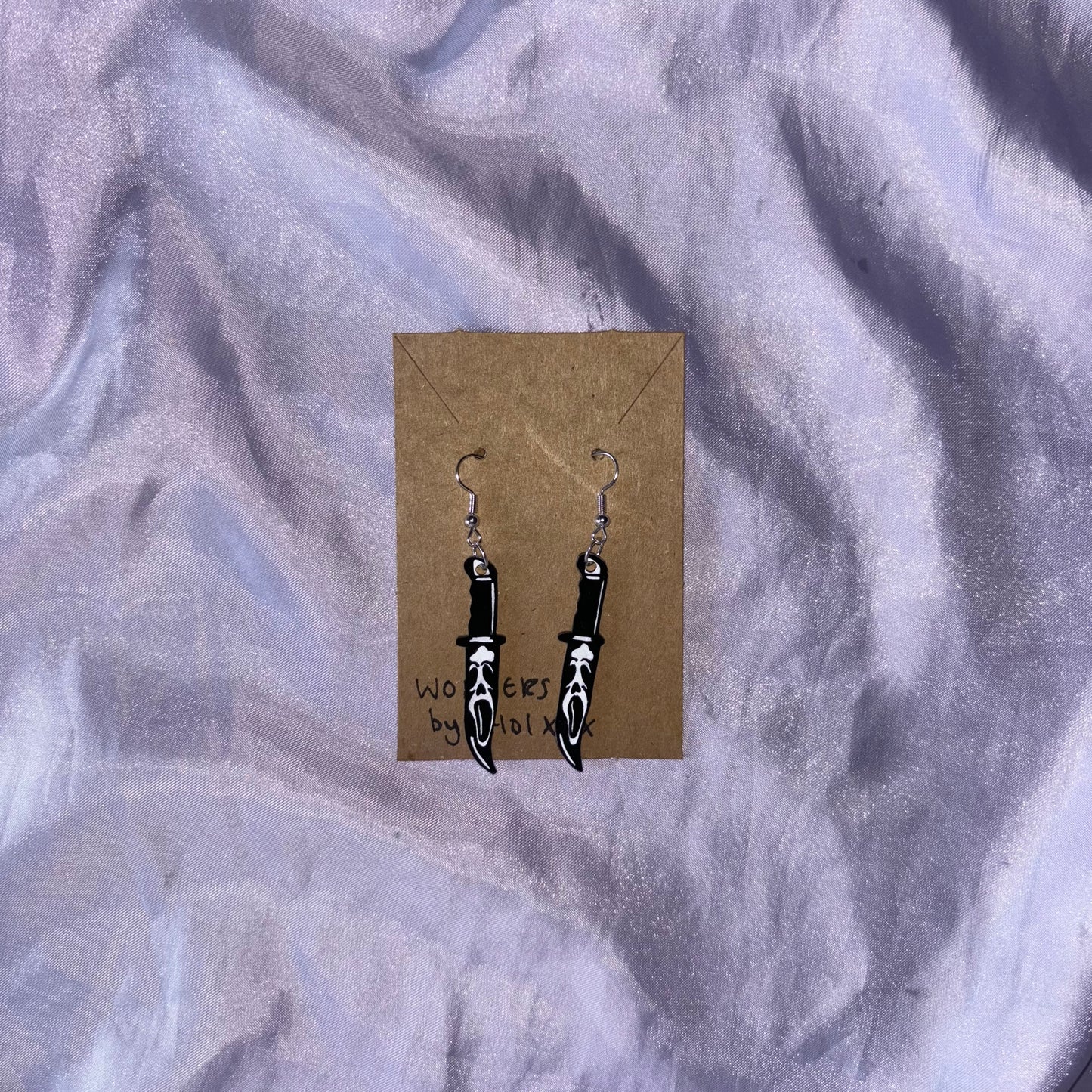 Horror Movie Knife Earrings