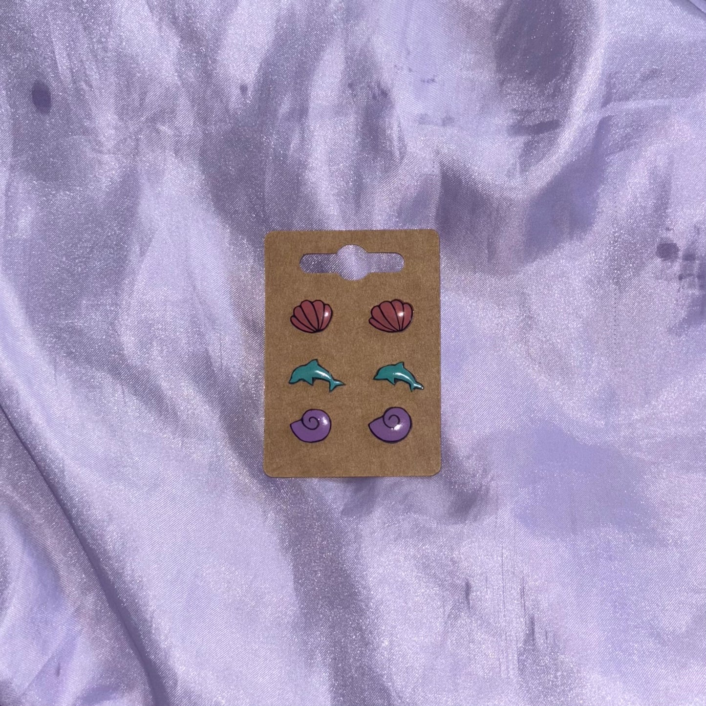 Beach Stud Earrings
