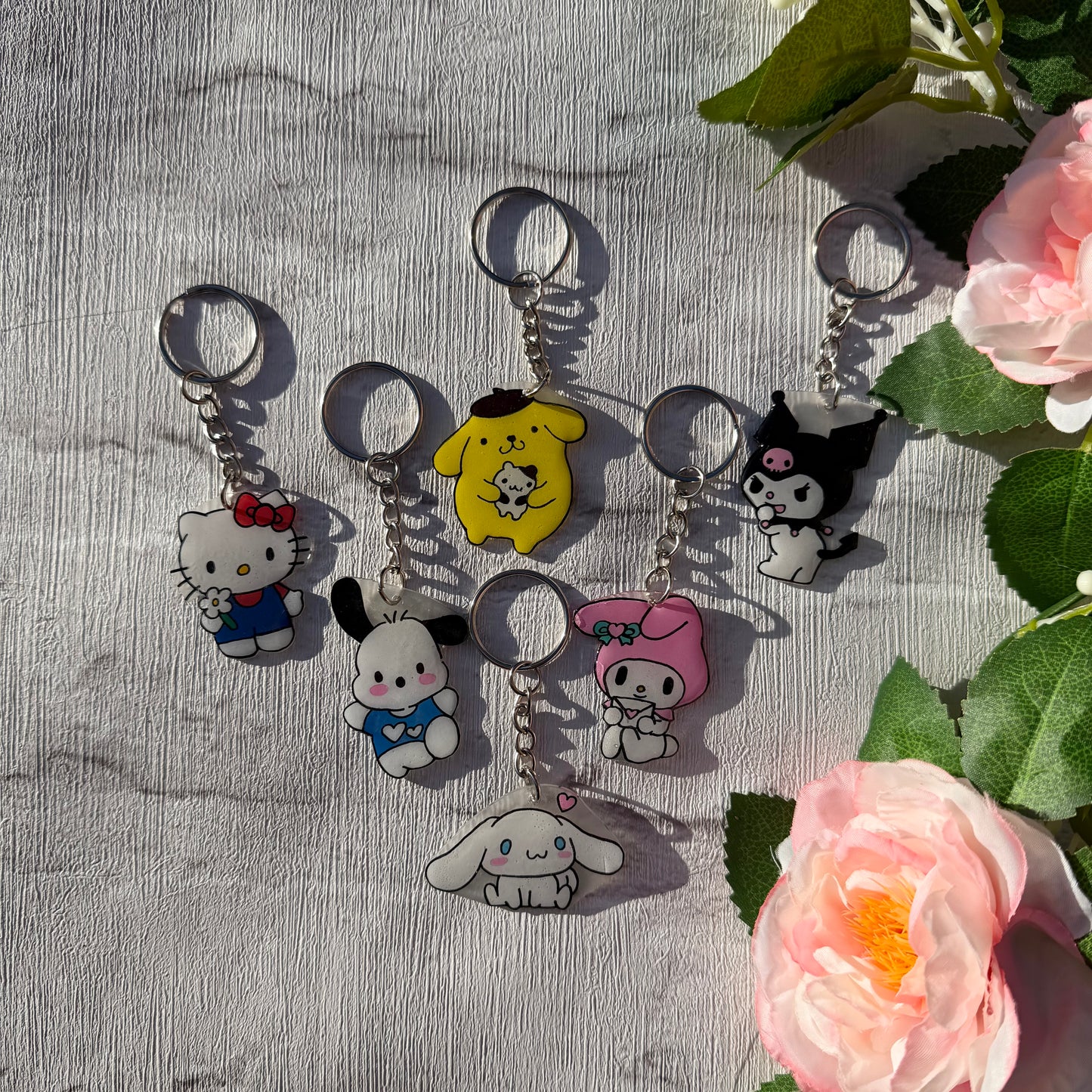 Hello Kitty And Friends Keyrings