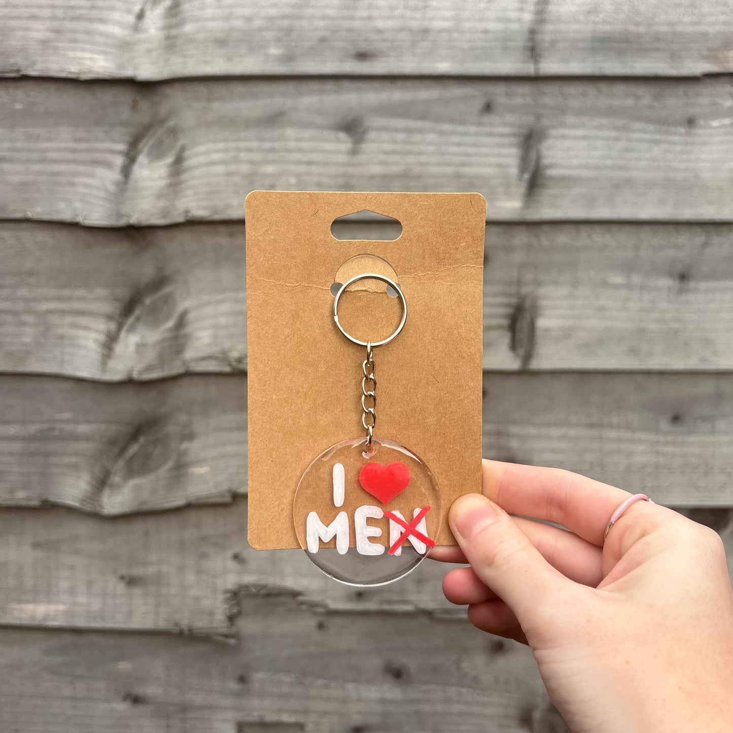 I <3 Me Keyring
