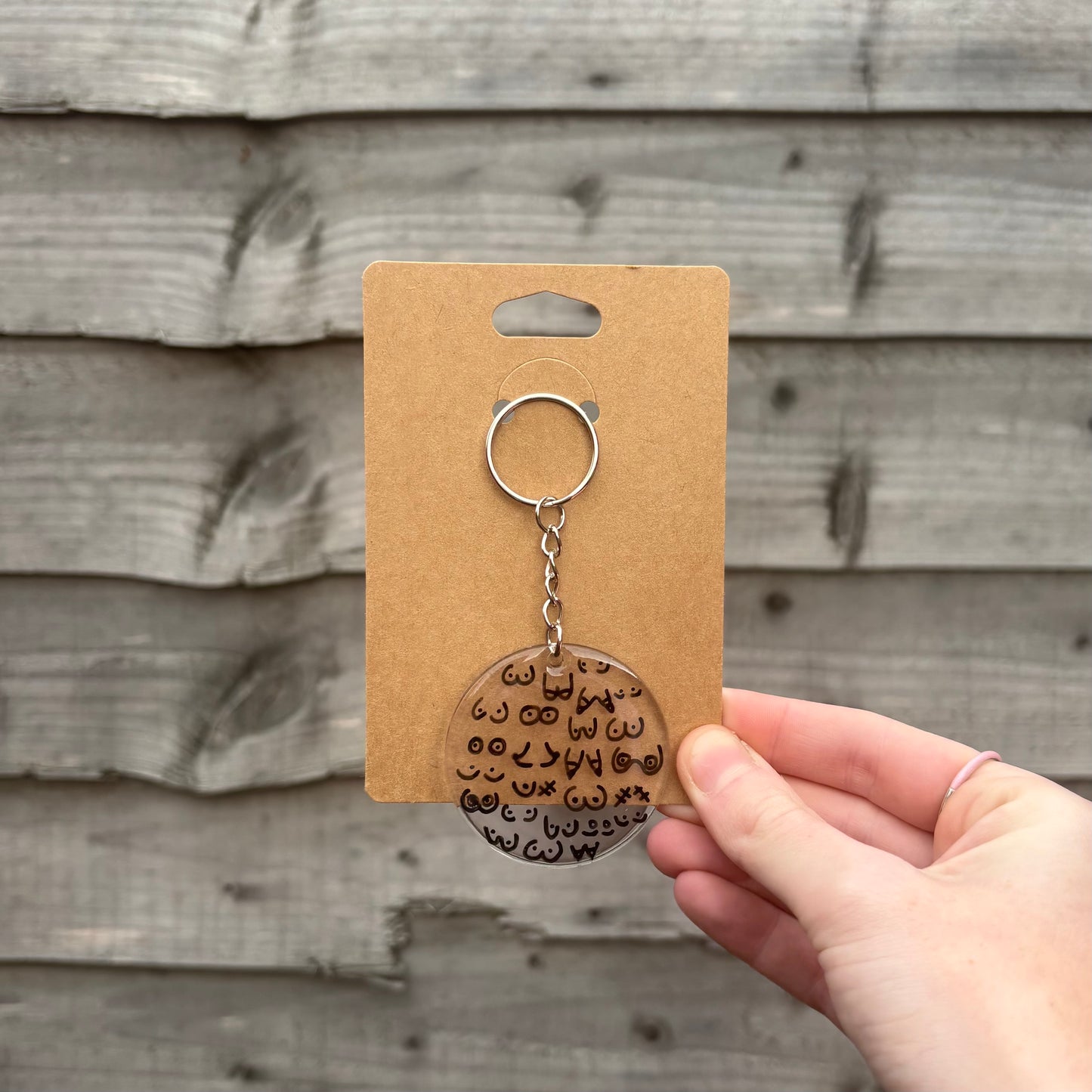 Boobie Keyring