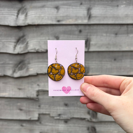 Funky Smiley Face Earrings