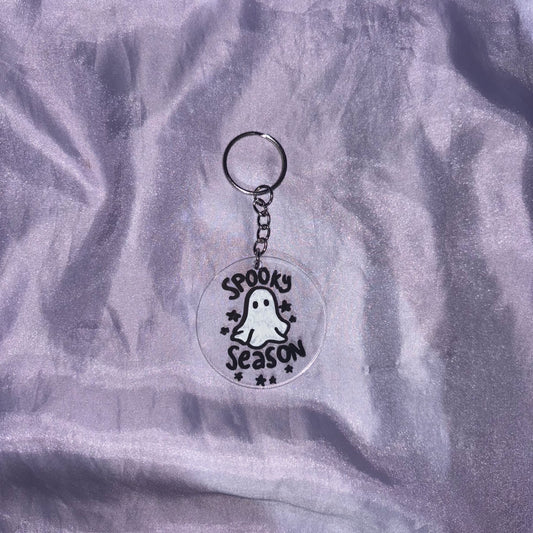 Spooky Ghost Keyrings