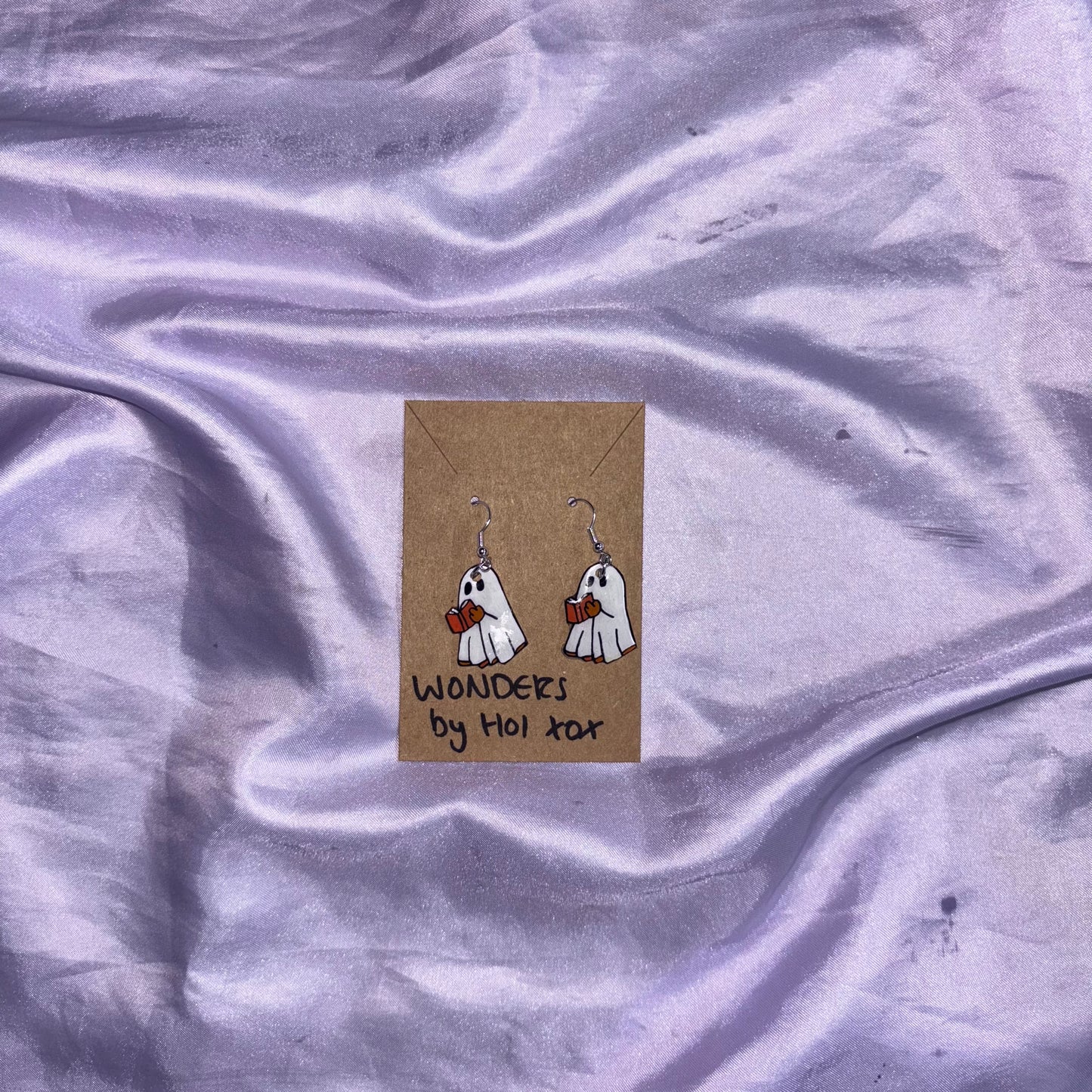 Fall Ghost Earrings