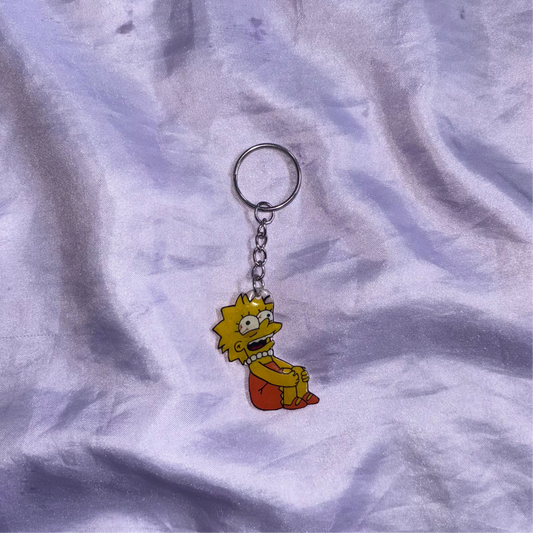 Mental Breakdown Lisa Simpson Keyring