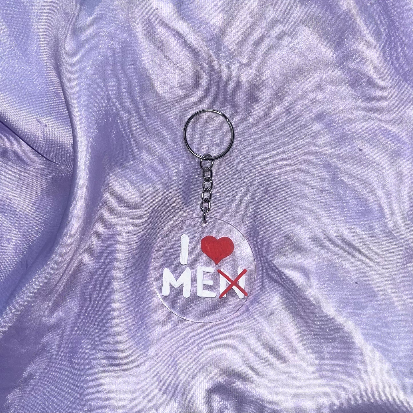 I <3 Me Keyring