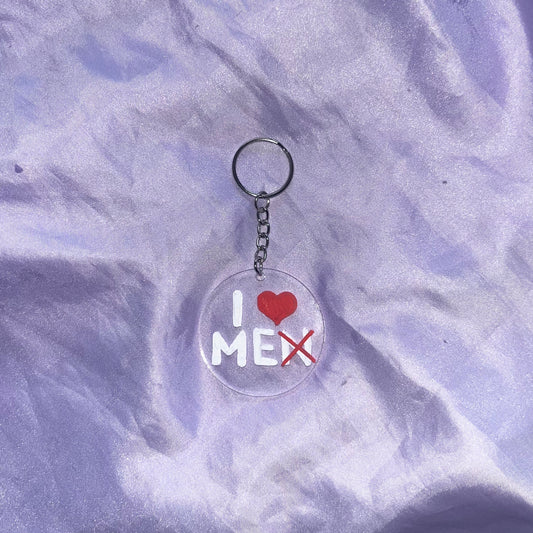 I <3 Me Keyring