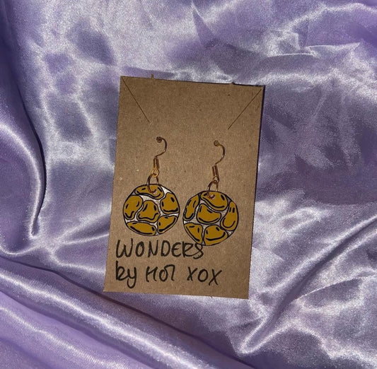 Funky Smiley Face Earrings