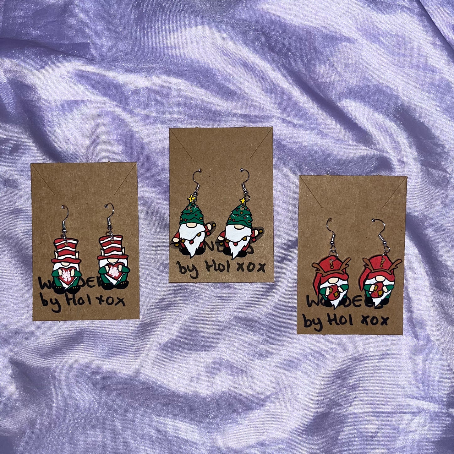 Christmas Gnome Earrings