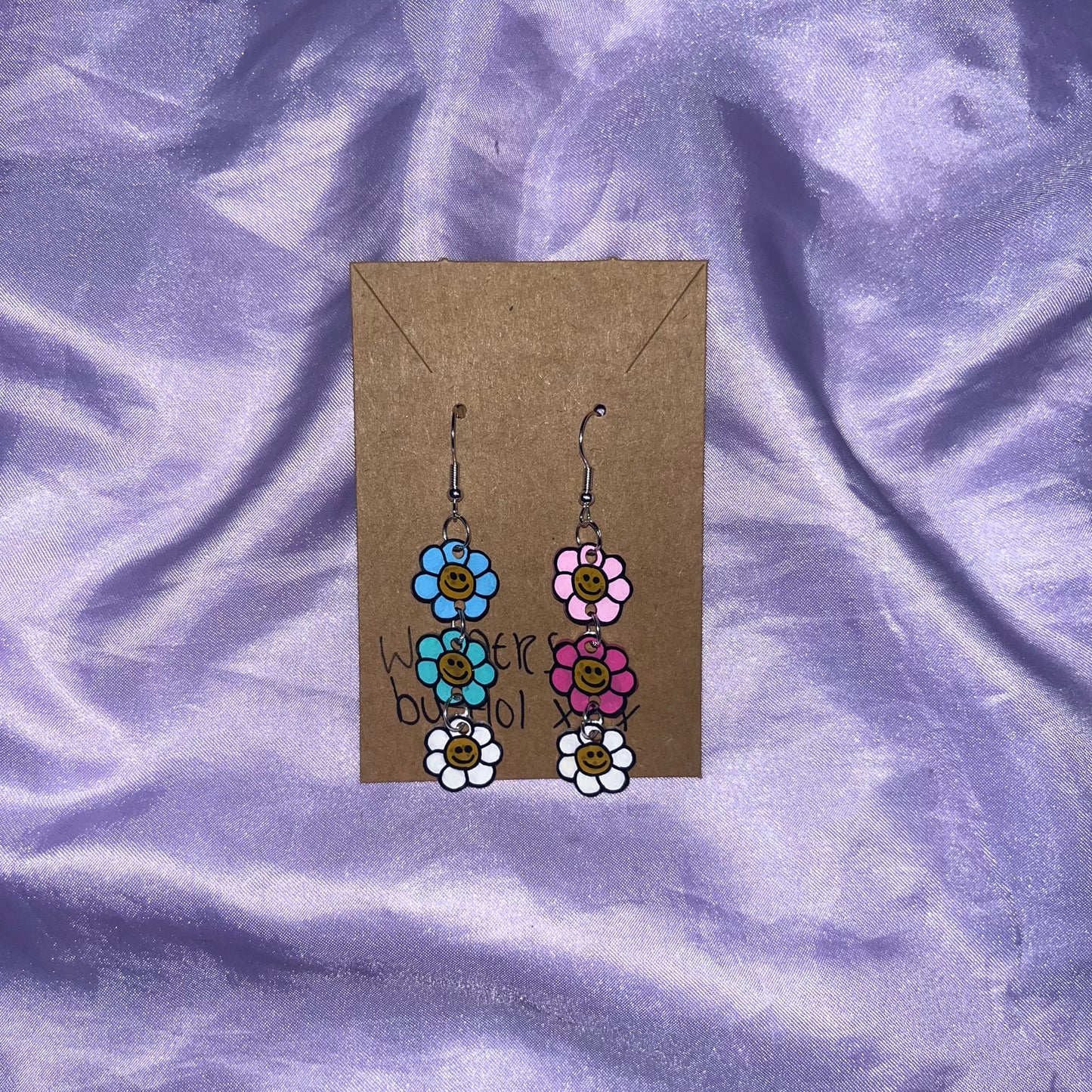 Smiley Flower Earrings